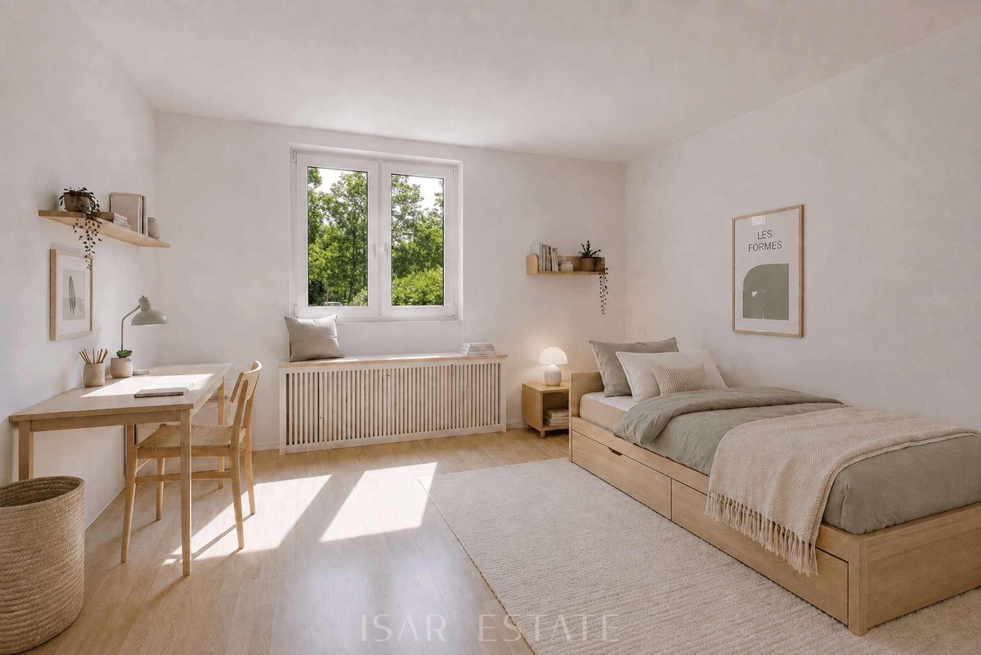 Jugendzimmer KI visualisiert